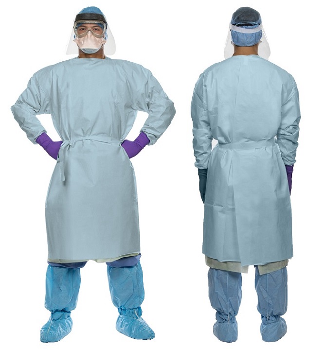 chemo gown 360 ケモセラピー医療ガウン